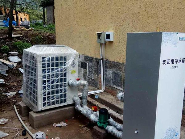 Central air-conditioning hot water in Dali Jingyang Bieyuan